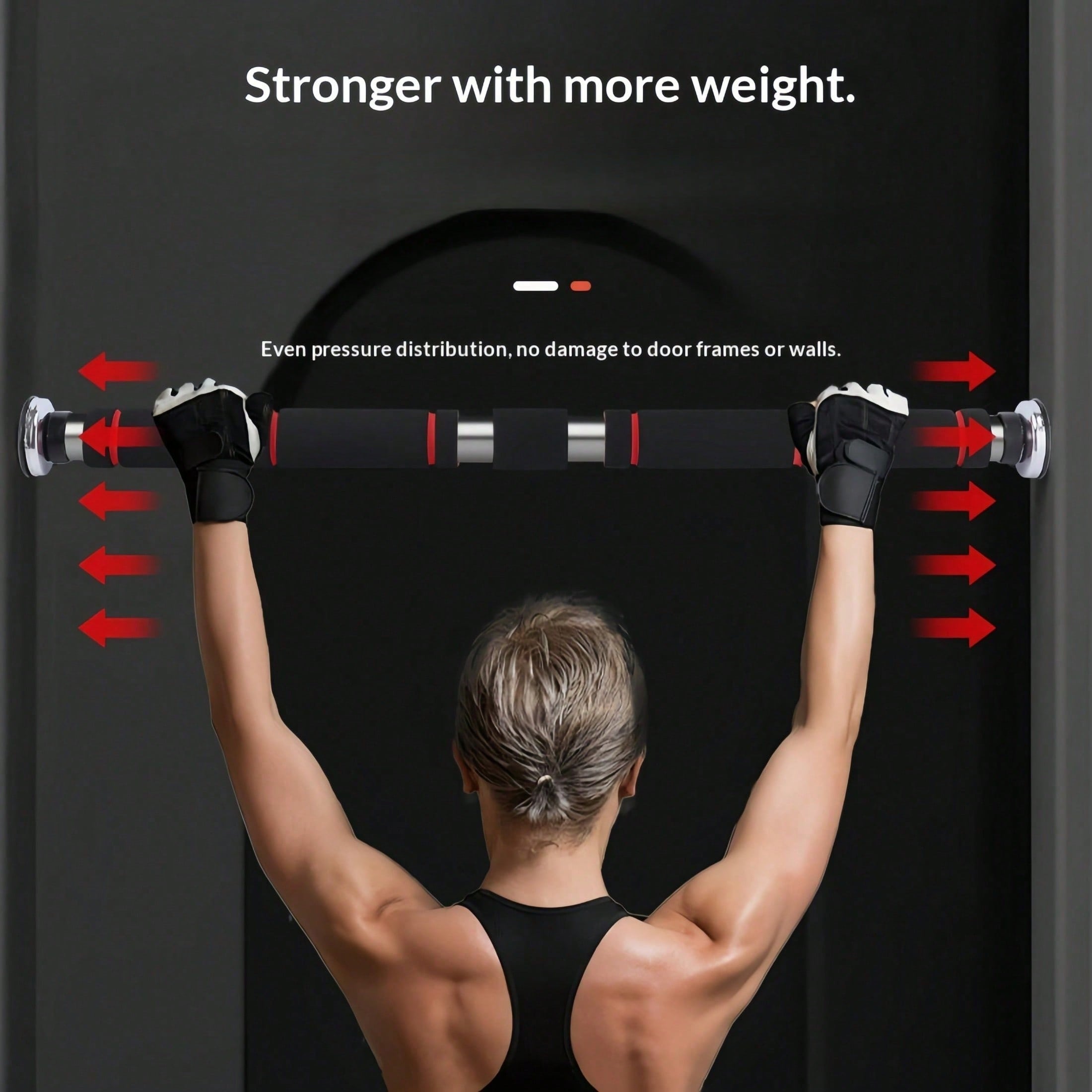 Chin Bar Doorway - Barra de Exercícios Ajustável para Porta,