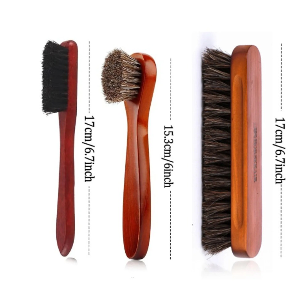 Brushing Boot Horse - Conjunto de 3 Escovas de Crina