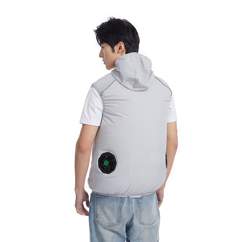 Outdoor Sport Jacket Brand - Verão esporte ventilador ar condicionado legal