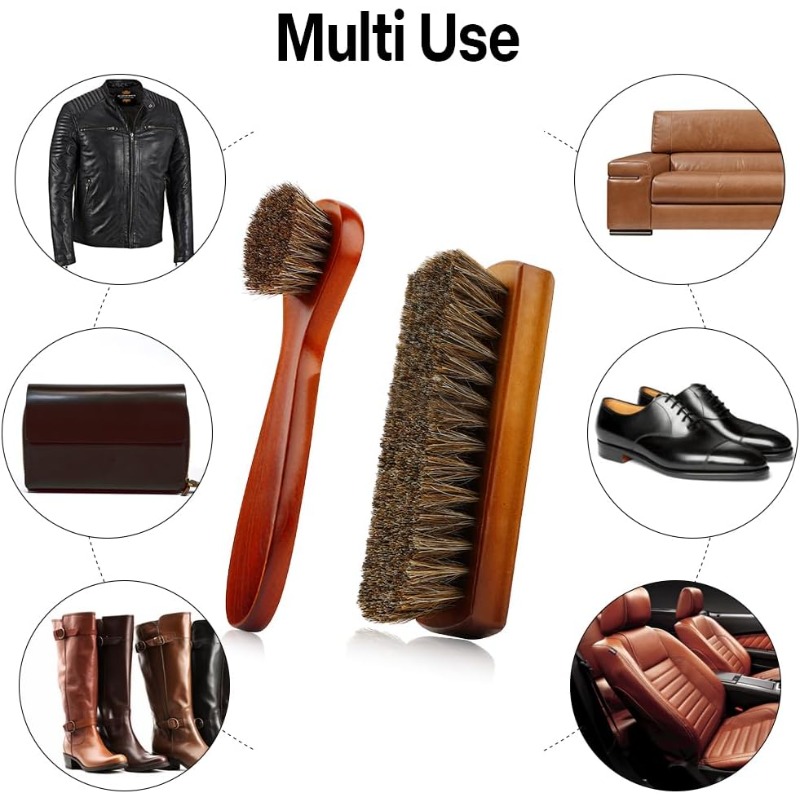 Brushing Boot Horse - Novo! Conjunto de 2 Peças para