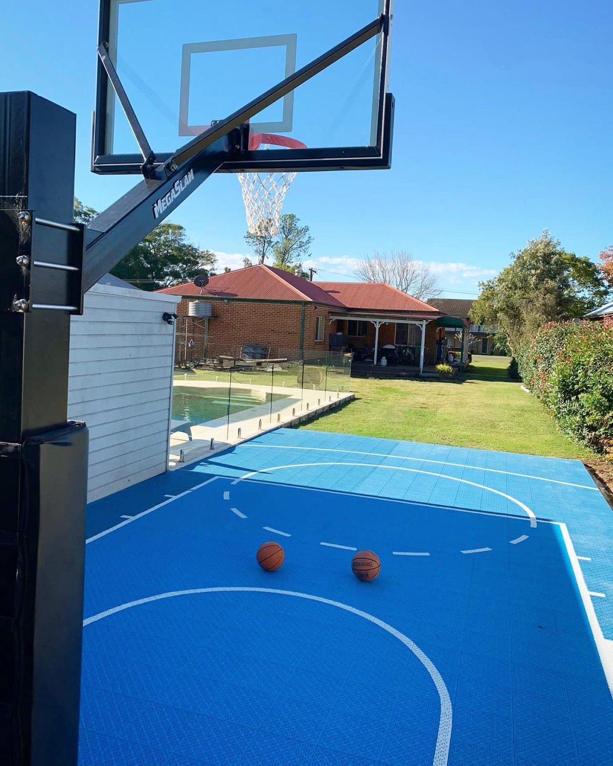 Outdoor Sport Court Tiles - Piso Esportivo Portátil Inteligente de Plástico