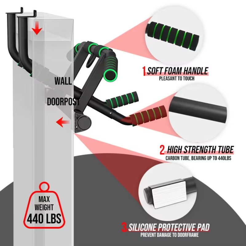 Barra de Exercícios Multi-grip - Chin Bar Doorway avaliação e preço