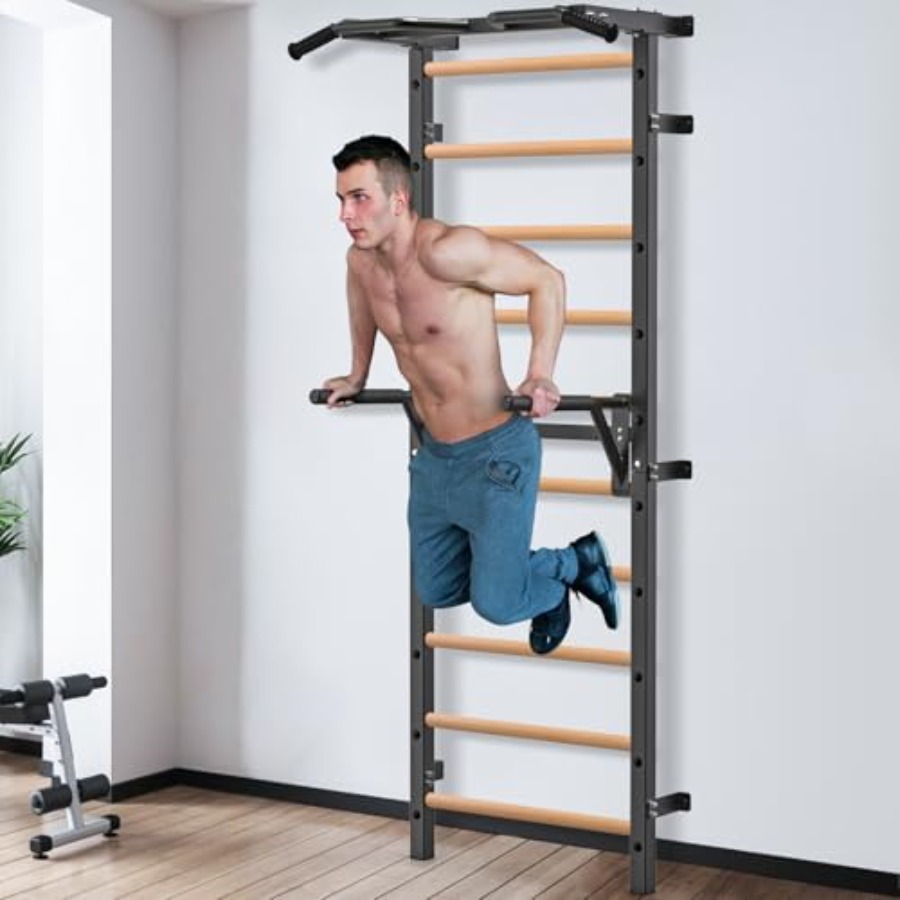 Barra de Ginástica Montada na  - Gymnastic Bar Home avaliação e preço