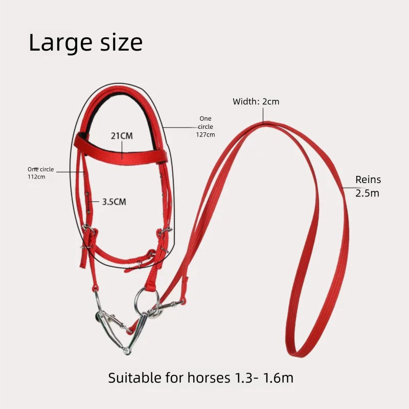 Conjunto de Cabresto e Guia pa - Headcollar Rope Set avaliação e preço