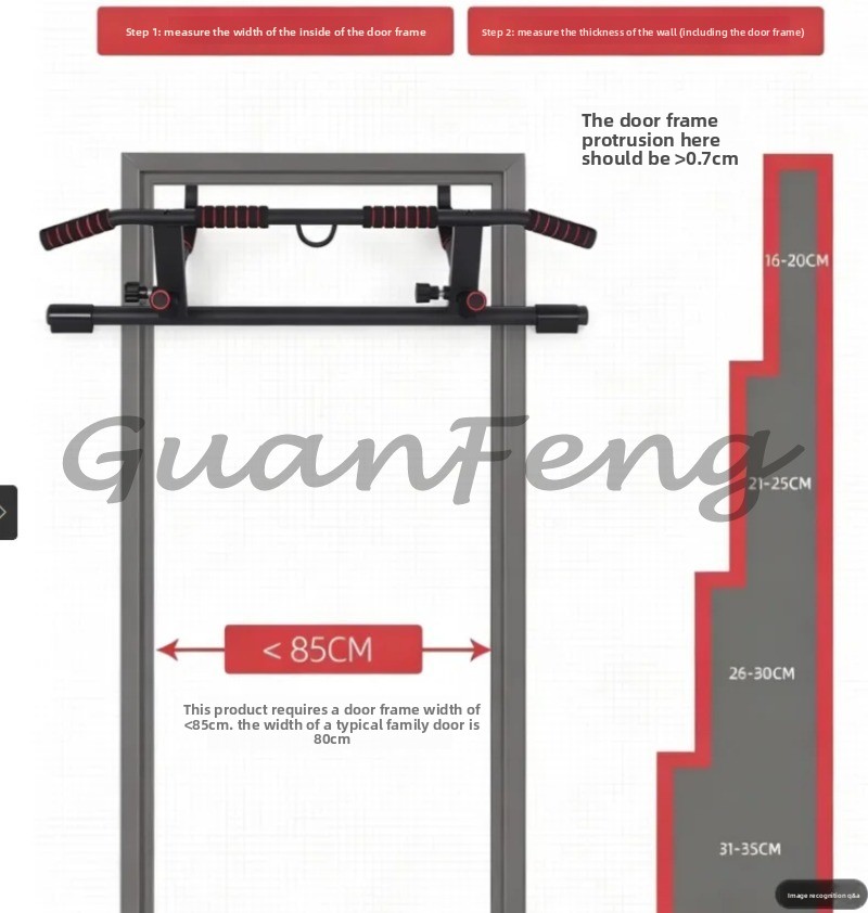 Barra de Exercícios para Porta - Chin Bar Doorway avaliação e preço