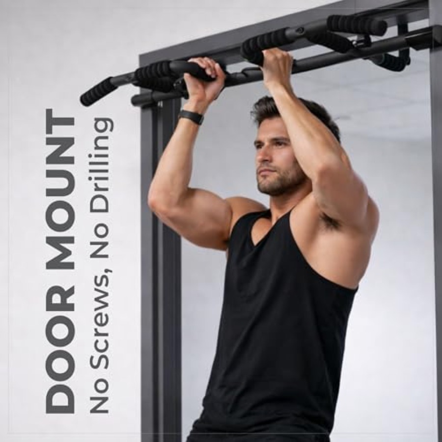 Barra de Exercícios para Porta - Chin Bar Doorway avaliação e preço
