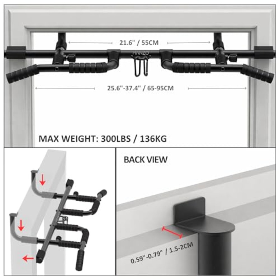 Barra de Exercícios para Porta - Chin Bar Doorway avaliação e preço