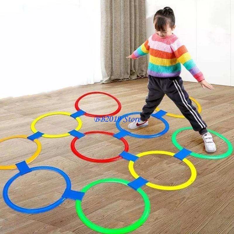 Conjunto aro salto colorido Q0 - Indoor Sport And Outdoor Sports avaliação e preço
